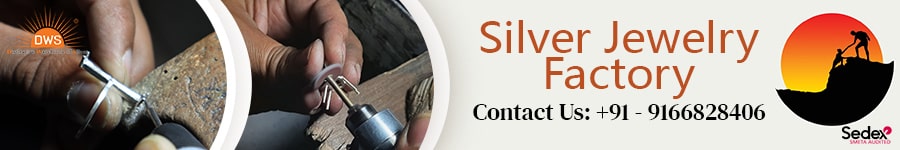 Silver Jewelry Factory in India